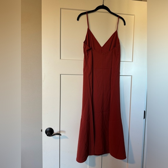 Thakoon Rust Slip Dress 10 - Picture 2 of 4